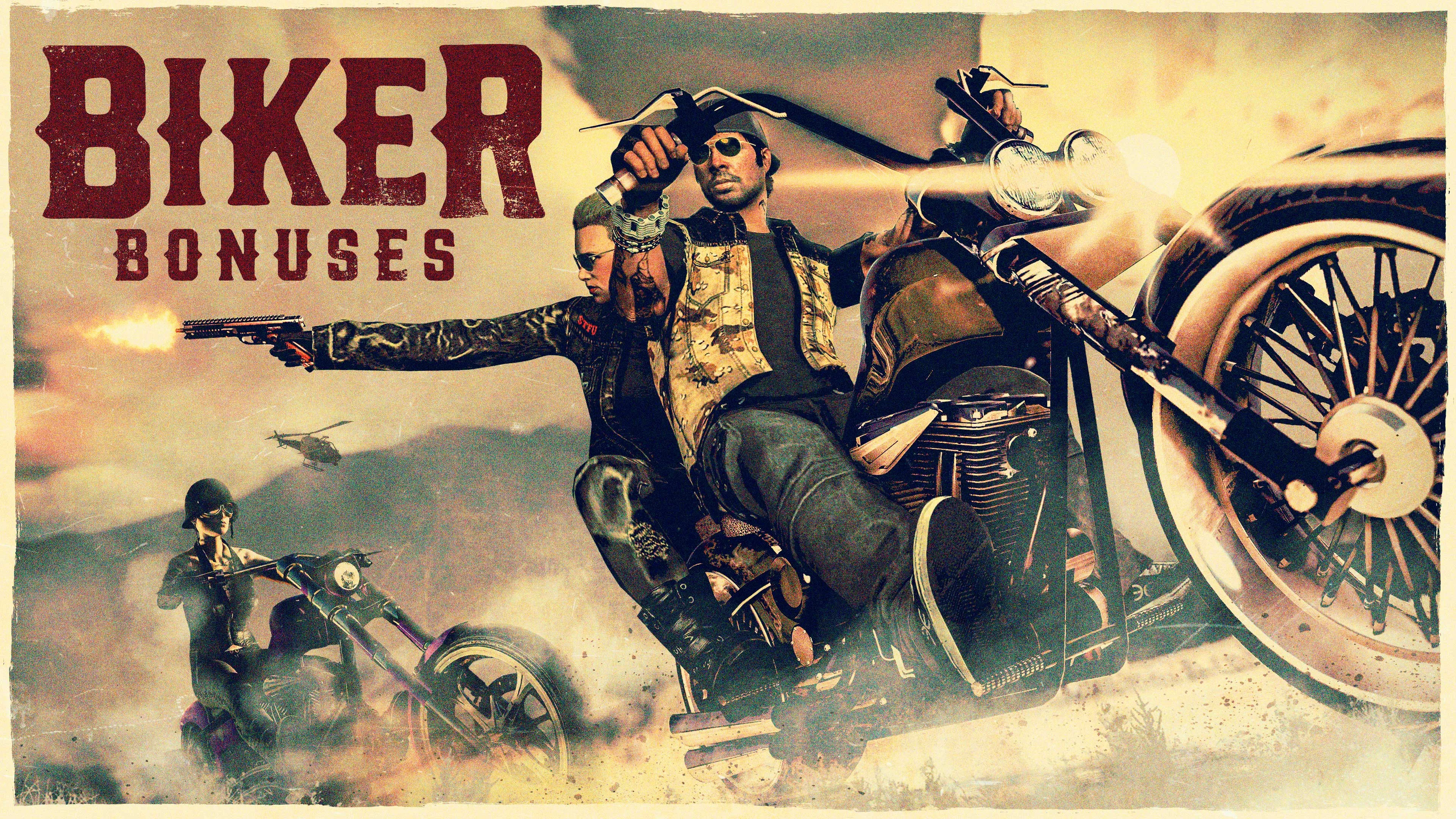 Ein Biker-Clubhaus in GTA Online.