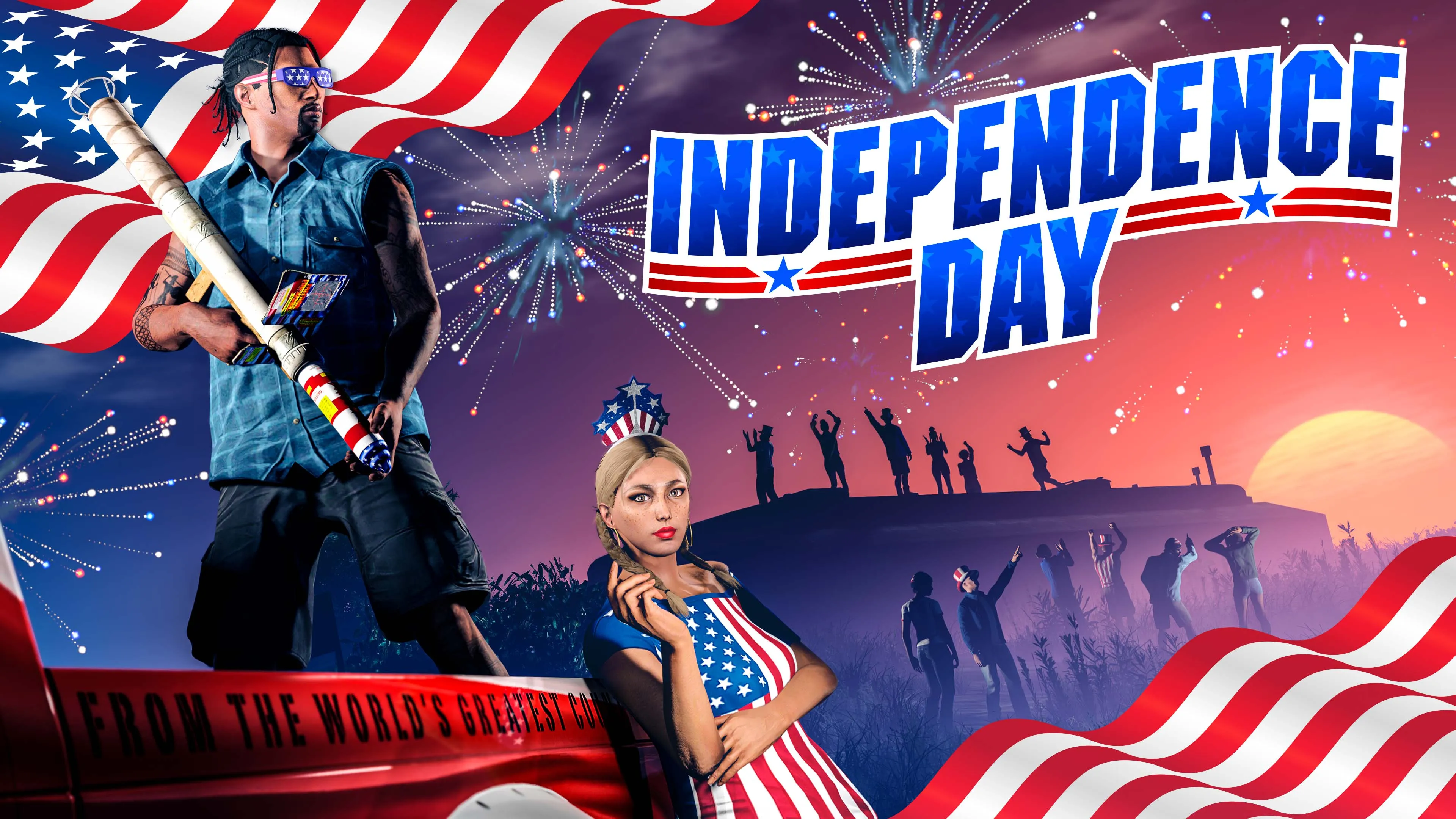 L'evento dell'Independence Day in GTA Online.
