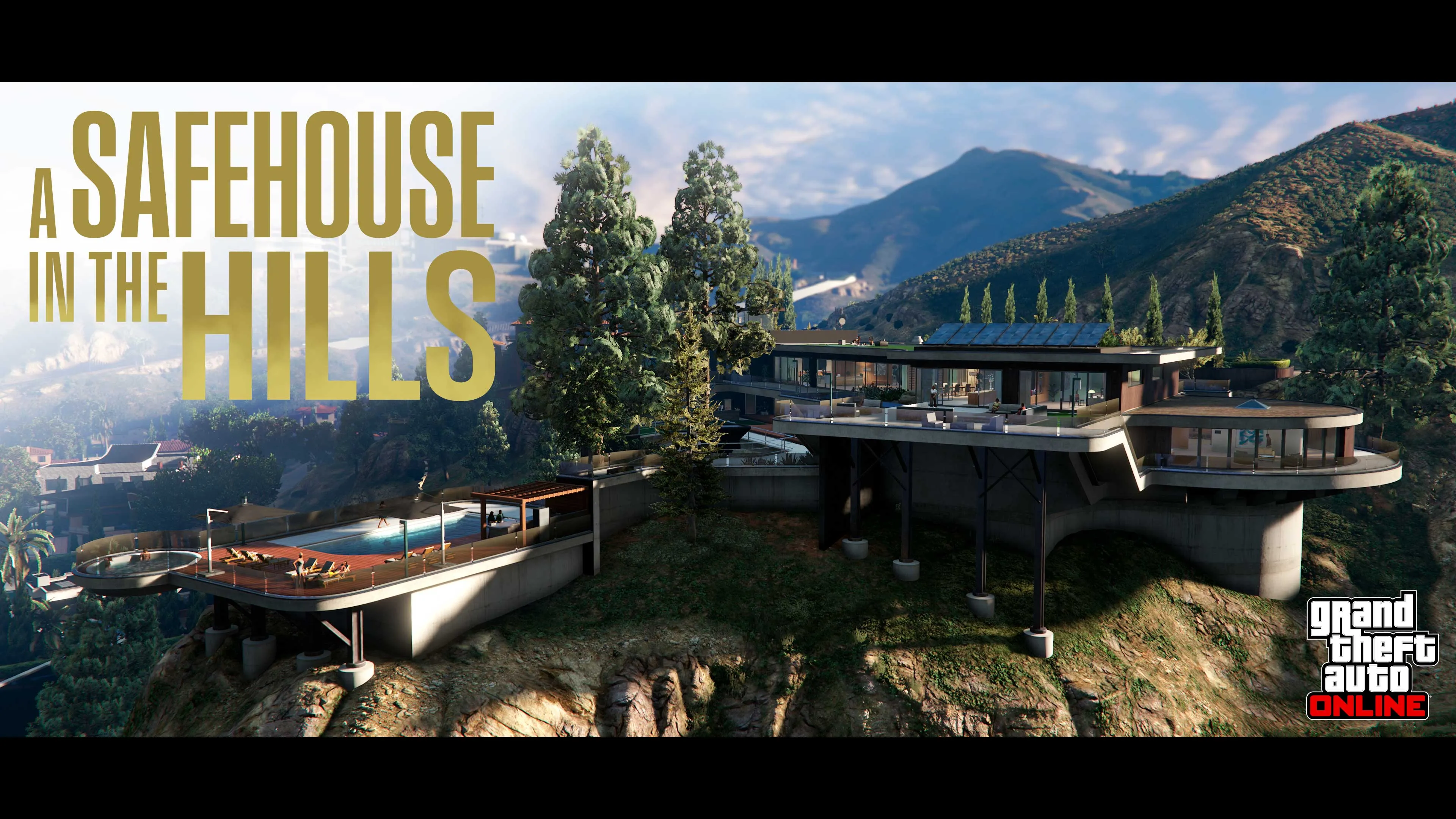 Una mansión de A Safehouse in the Hills.