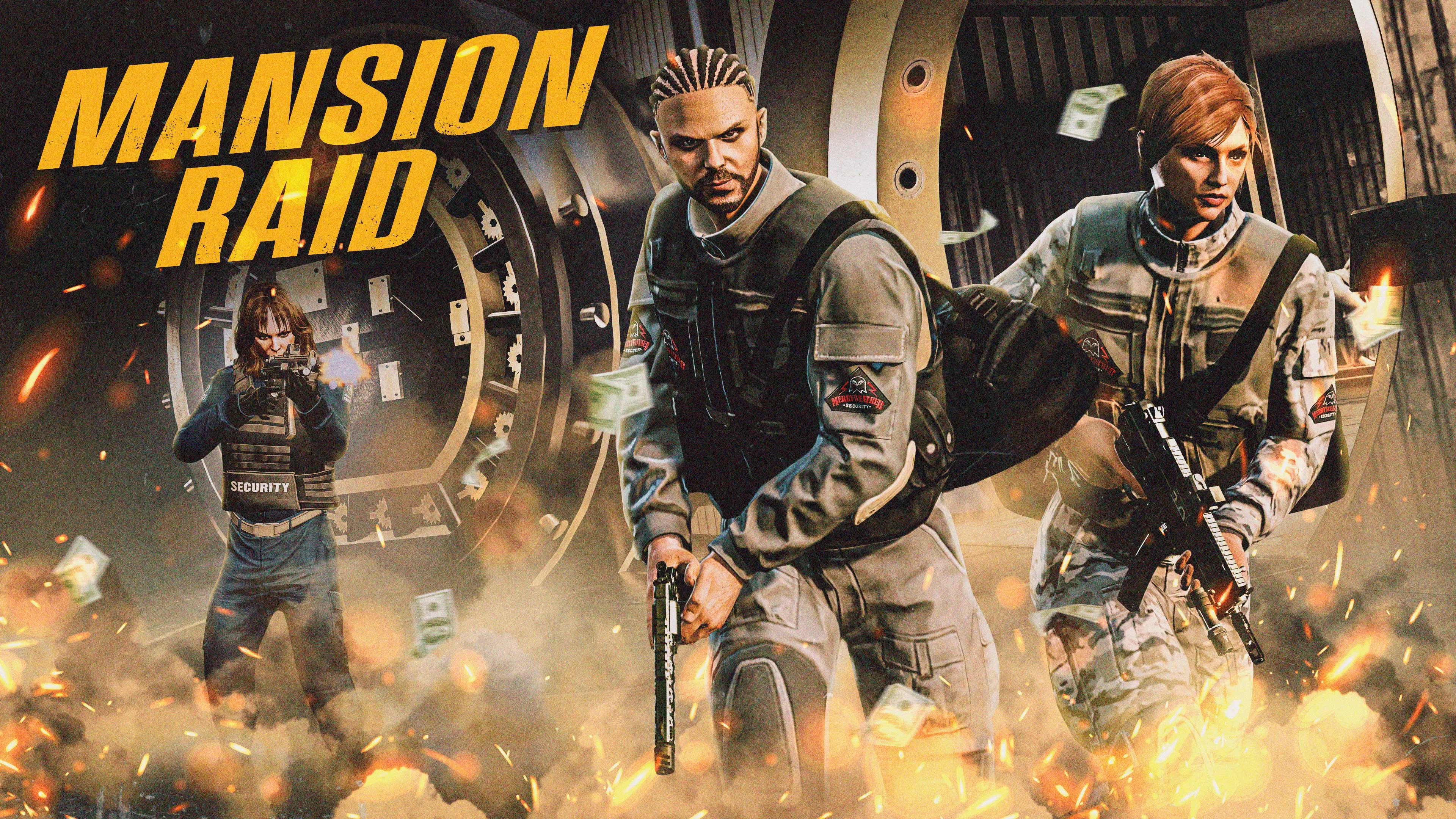 The Mansion Raid mode in GTA Online.